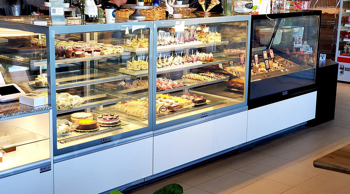 Konditorejas letes Rafo Mini GR - hot 1300x860x1170 cm melns Enerģijas klase NA - N1 Home