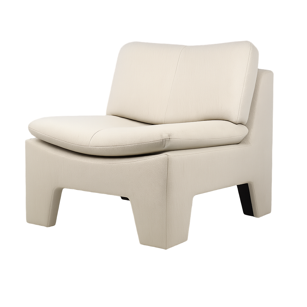 Krēsls Roa 76/84/82 cm krēms