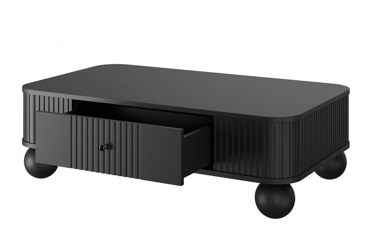 Kafijas galds Vespa 103/32/60 cm melns/melns - N1 Home