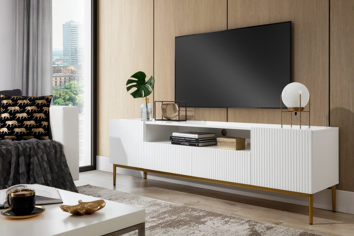 AUSTIN RTV kumode 200/60/45 zelts/balts - N1 Home