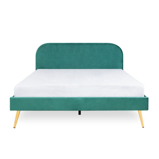 VENLO samta gulta zaļa 160x200 cm - N1 Home