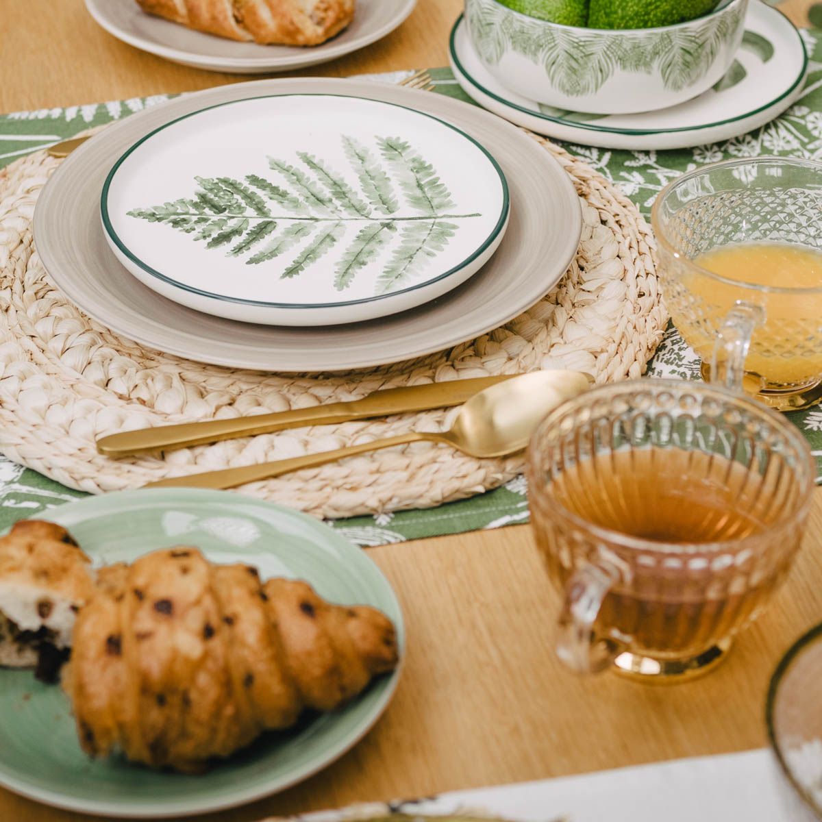 Pistāciju OBLAN šķīvis 19 cm - N1 Home