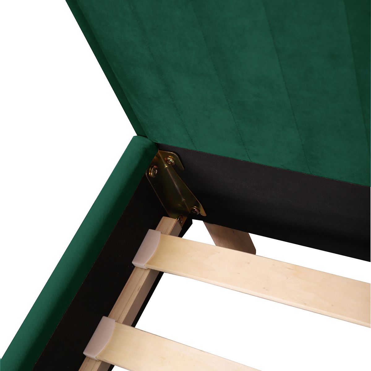 Samta gulta KARALIUS zaļa 90x200 cm - N1 Home