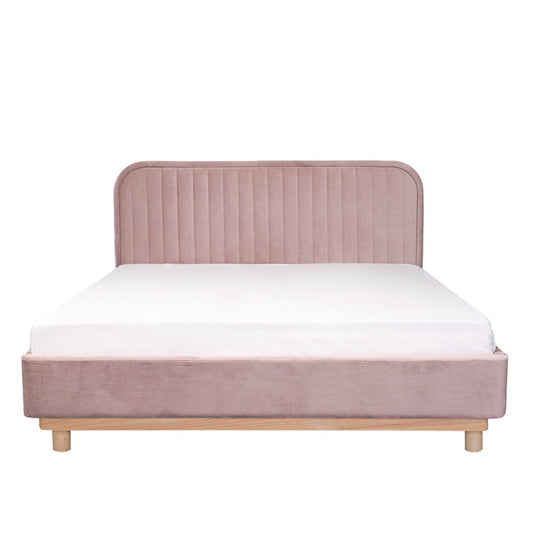 KARALIUS samta gulta rozā 160x200 cm - N1 Home