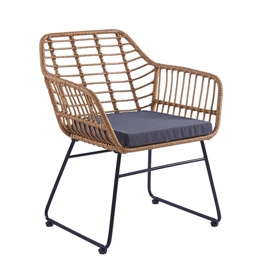 JARDIN dabīgā auduma krēsls 95x55x42 cm - N1 Home