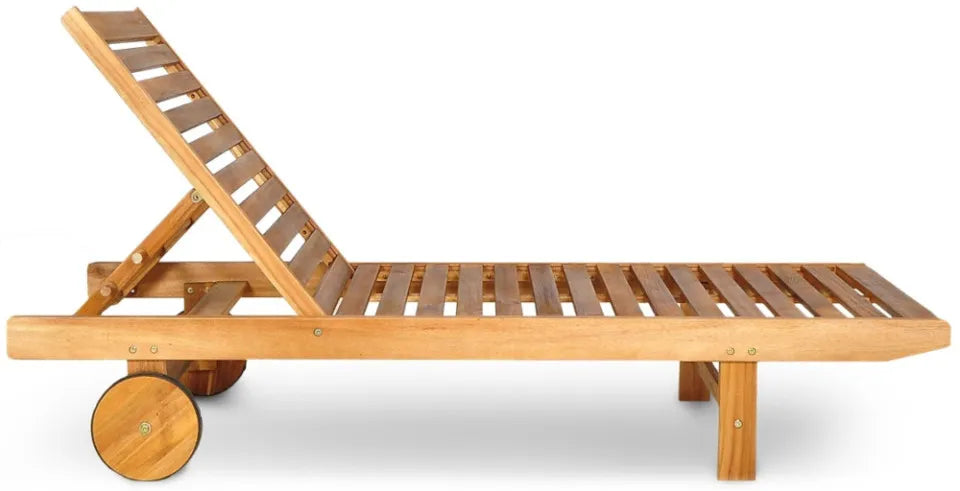 Koka atpūtas krēsls Bahama 192/59/30 cm dabisks - N1 Home