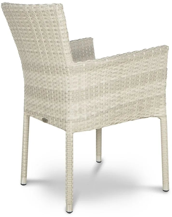 Dārza krēsls Leri 57/62/84 cm balts - N1 Home