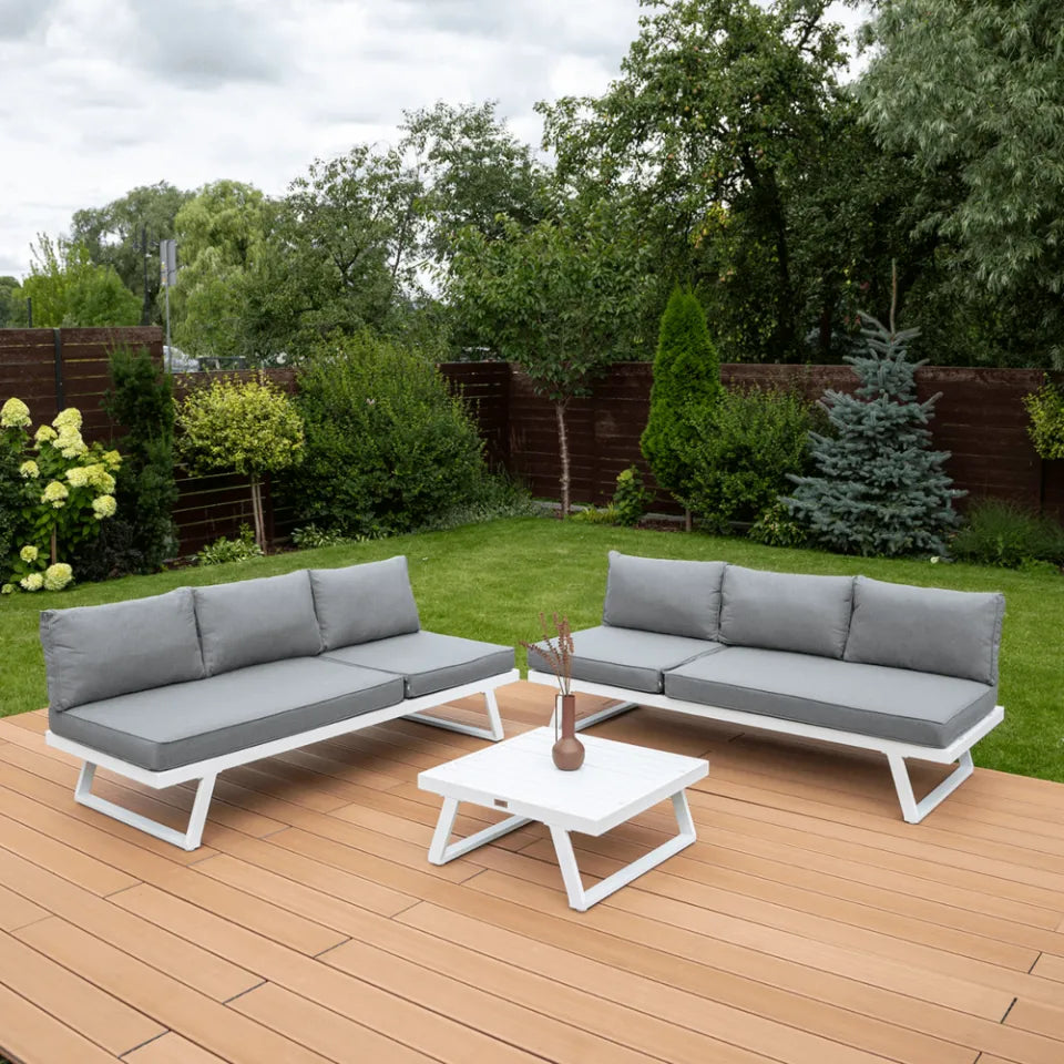 Dārza komplekts Midwi balts - N1 Home