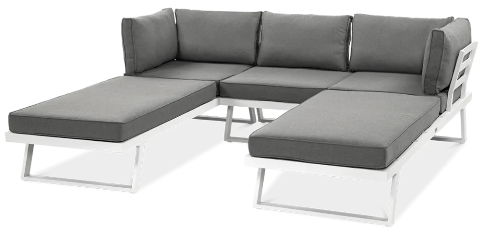 Dārza komplekts Midwi balts - N1 Home