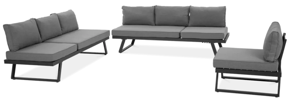 Dārza komplekts Midwi pelēks - N1 Home