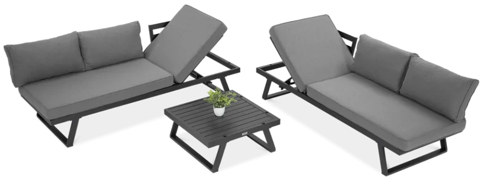 Dārza komplekts Midwi pelēks - N1 Home