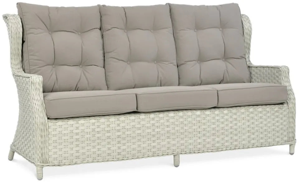 Dārza komplekts Trivo 3 melanžs/balts - N1 Home