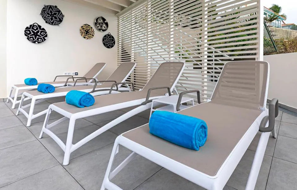 Zvilnis Naro Atlano 204/70/35 cm antracīts/celeste - N1 Home