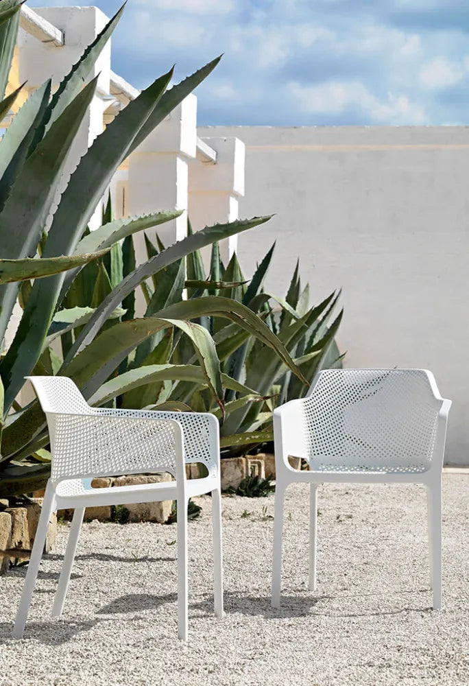 Krēsls Naro Nets 60/80/58 cm korallo - N1 Home