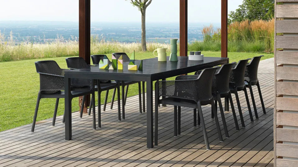 Krēsls Naro Nets 60/80/58 cm blanko - N1 Home