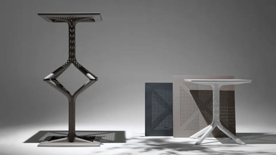 Galds Naro Cli 80/80/75 cm tabako - N1 Home