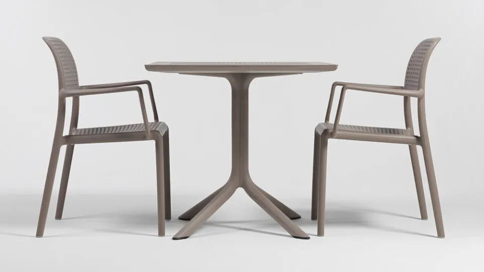 Galds Naro Cli 80/80/75 cm tabako - N1 Home