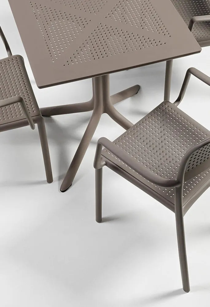 Galds Naro Cli 80/80/75 cm tortora - N1 Home