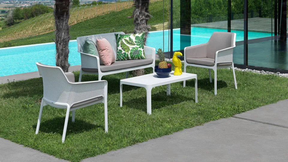 Soliņš - balkona dīvāns Narvi Beni 116/86/70 cm sallče - N1 Home