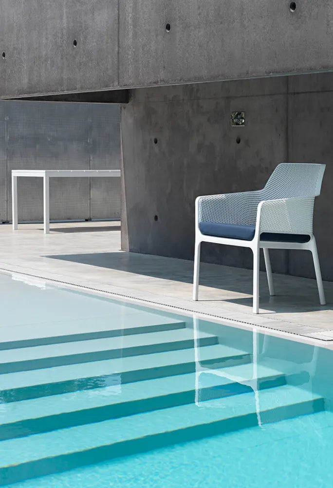 Krēsls Naro Relax 67/86,5/71 cm blanko - N1 Home