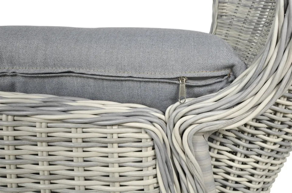 Atpūtas komplekts Sien Duo balts/pelēks - N1 Home