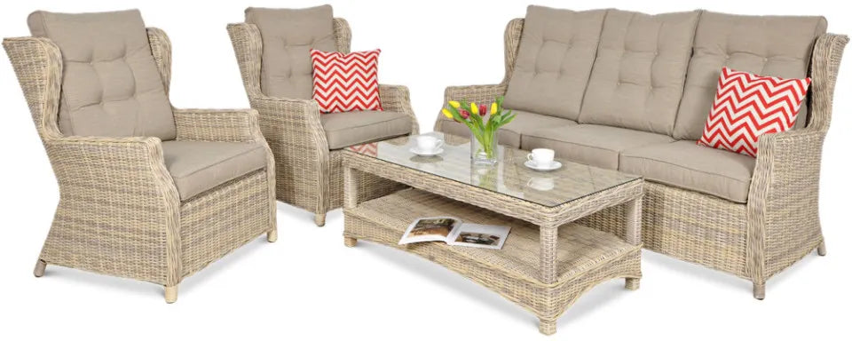 Dārza komplekts Trivo 3 bēšs - N1 Home