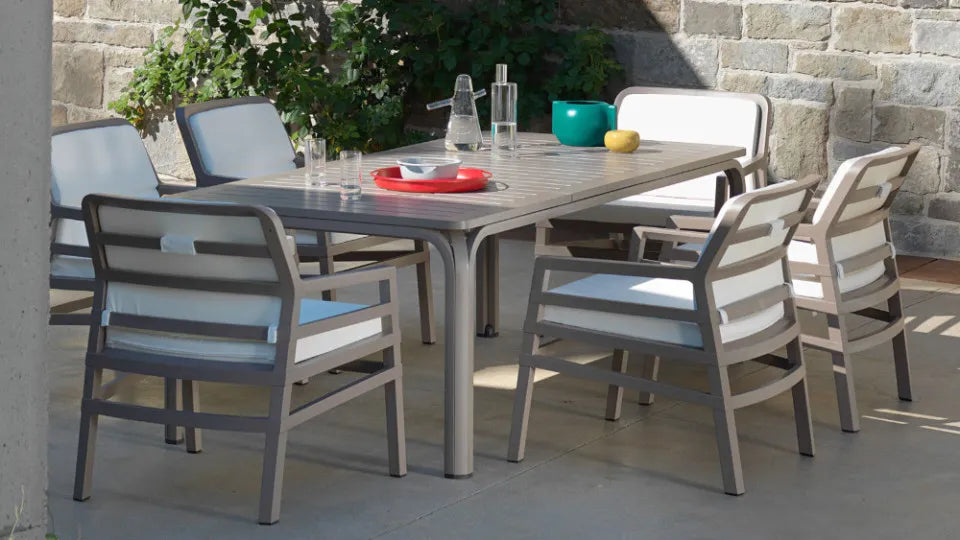 Galds Naro Apoli 210/100/73; 140/100/73 cm tortora - N1 Home