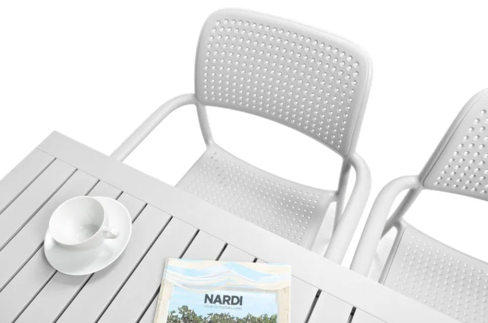 Dārza komplekts Narvi Bori 140/4+1 bianco - N1 Home