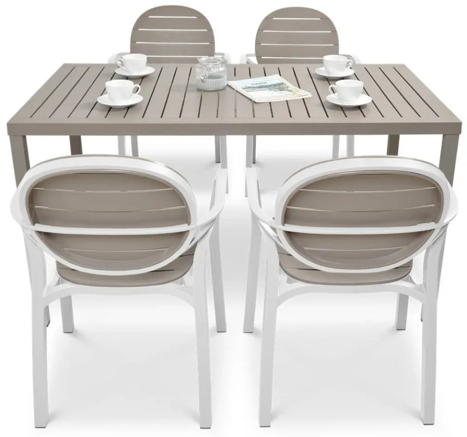 Dārza komplekts Narvi Palmy bianko/tortora - N1 Home