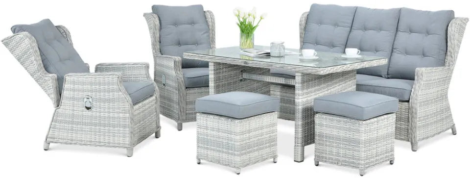 Dārza komplekts Balti Dins pelēks - N1 Home