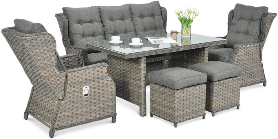 Dārza komplekts Balti Dins melanžs - N1 Home