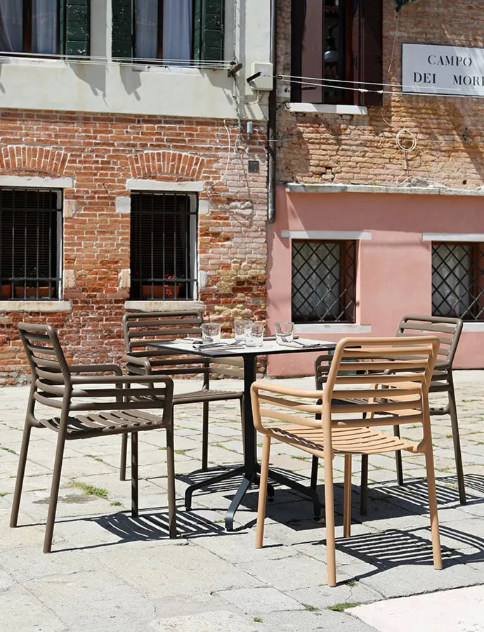 Dārza krēsls Narvi Dogs 60/83/56 cm kapučīno - N1 Home