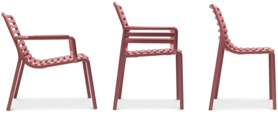 Dārza krēsls Narvi Dogs Relax 70/76/75 cm marsala - N1 Home