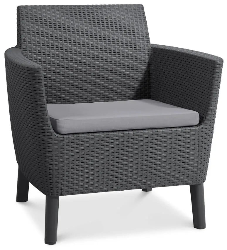 Balkona komplekts Sali Duo grafīts - N1 Home