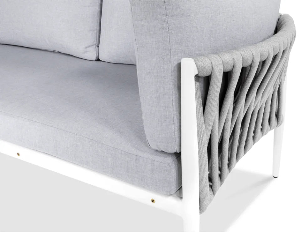 Dārza komplekts Mona balts/pelēks - N1 Home