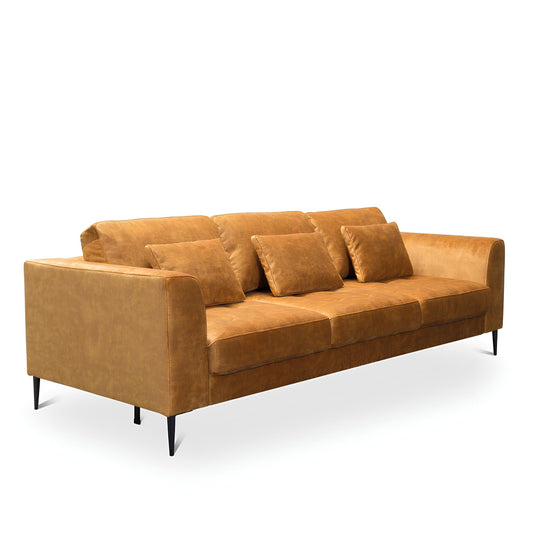 Dīvāns Lidzi 234/80/99 cm sinepes - N1 Home