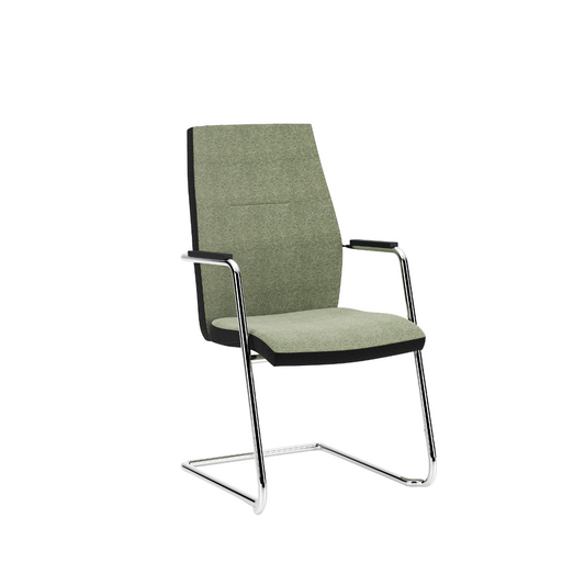 Konferenču krēsls Uno 64/97/55 cm pelēks