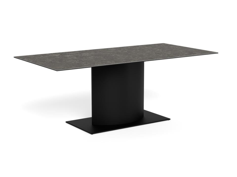 Galds Marba 200/100/75 cm brūna Fairbanks raupja keramika