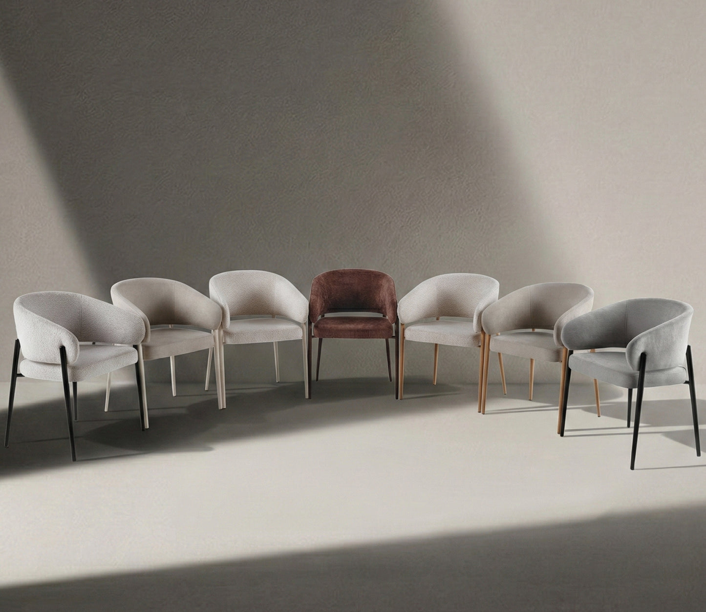 Krēsls Resil 57/82/58 cm pelēks