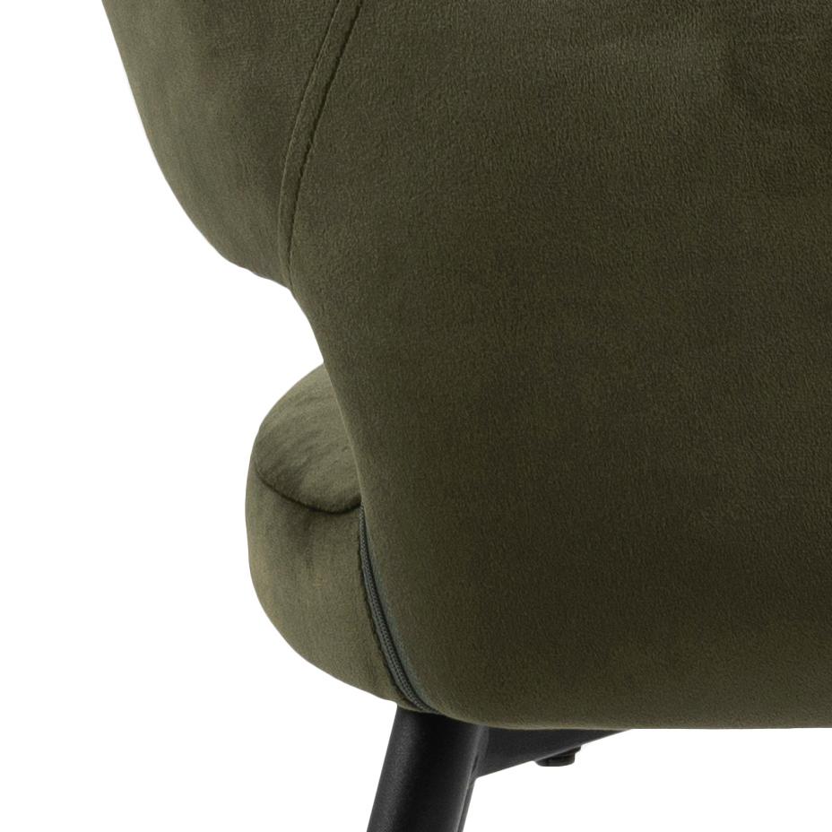 Krēsls Rans 56/58/79 cm olīvzaļš - N1 Home