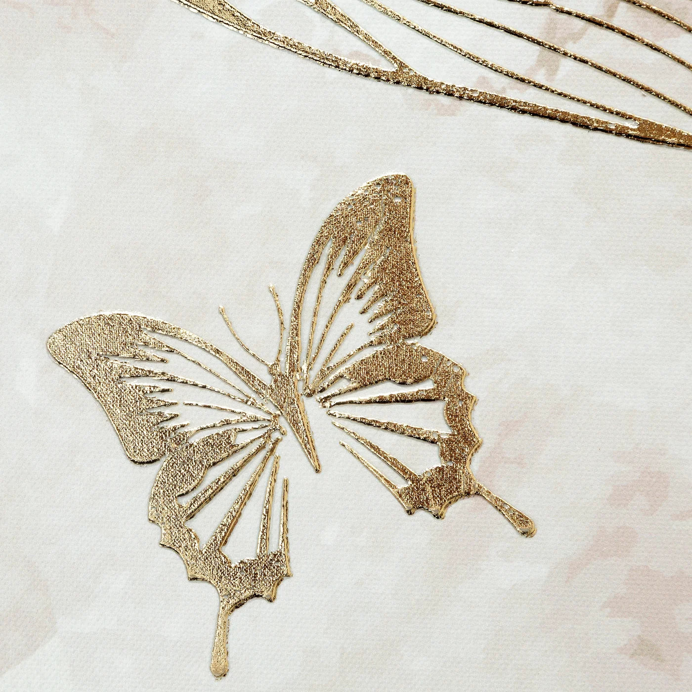 Glezna Asti 45/60 cm balts/zelts - N1 Home