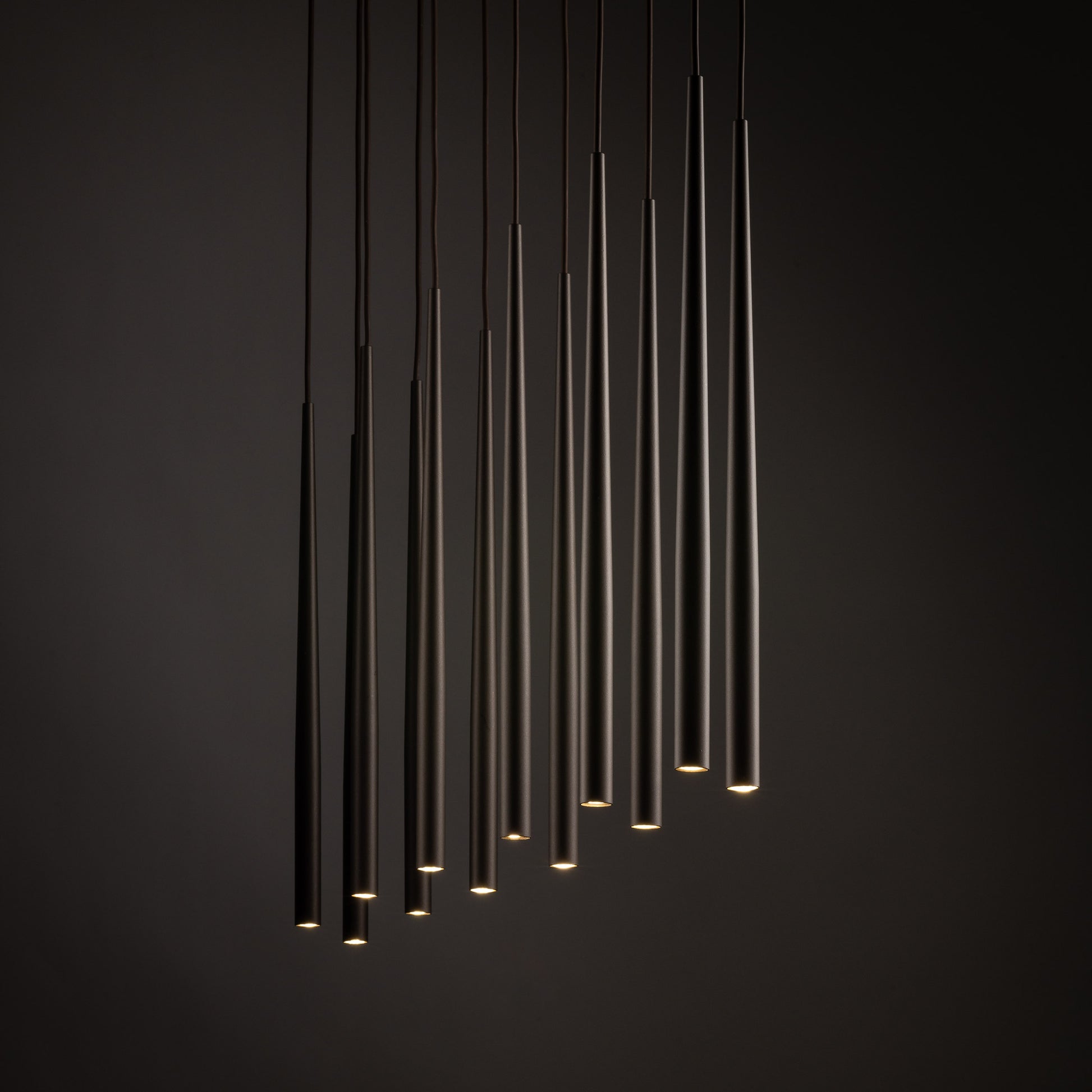 Piekaramā lampa Piano 120 × 1200 × 1400 mm brūns - N1 Home