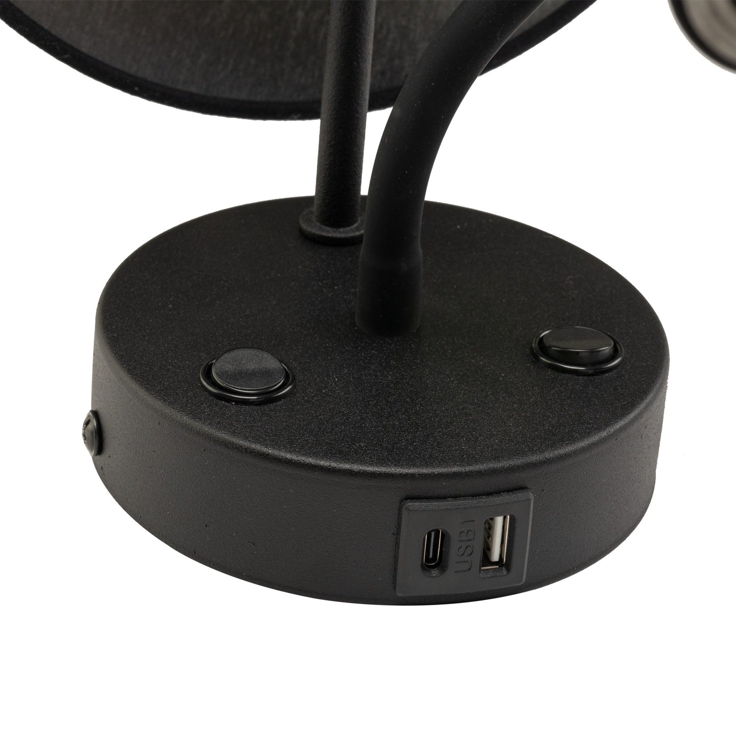 Sienas lampa Aura 190 × 400 × 500 mm melna - N1 Home