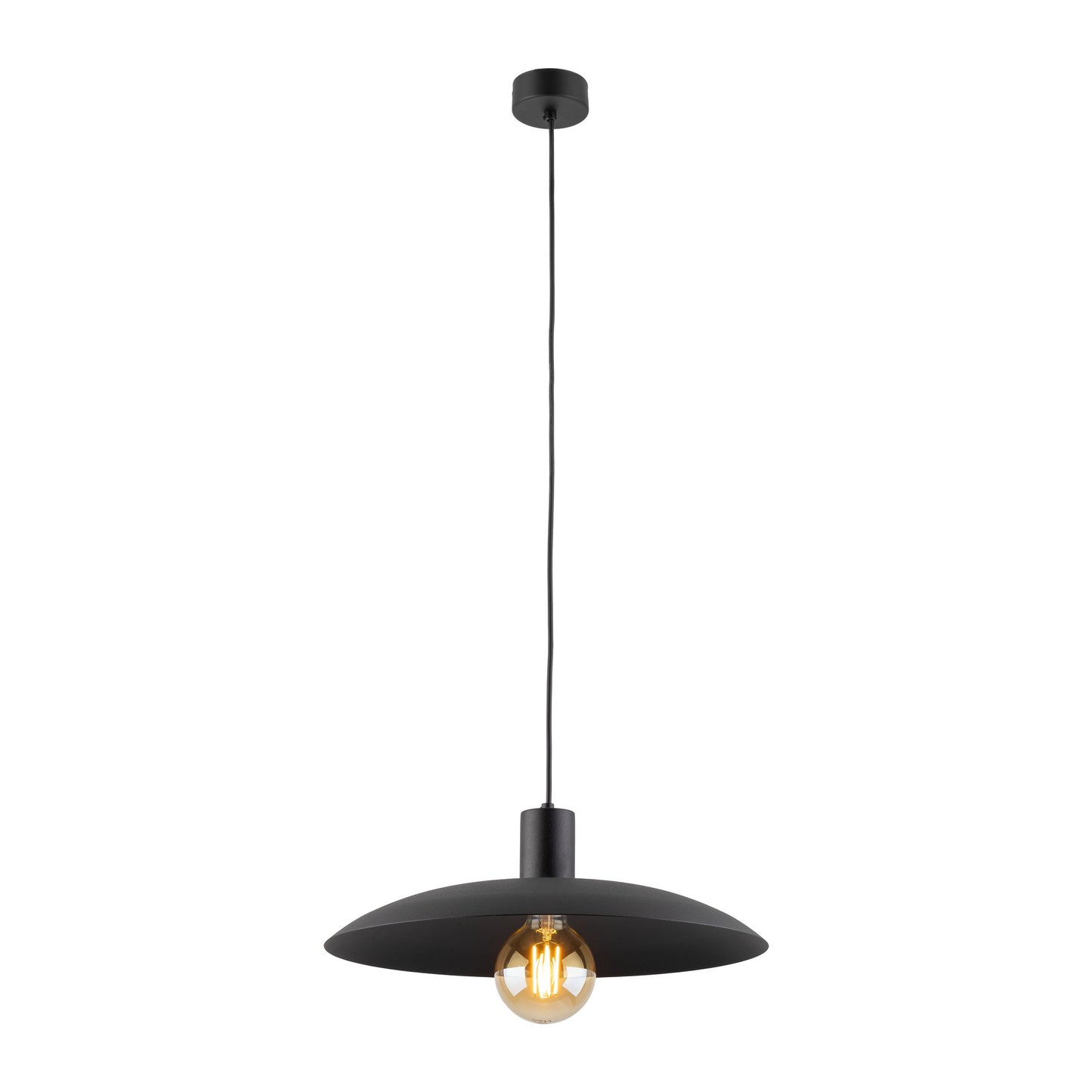Piekaramā lampa Astra 410 × 410 × 1500 mm melns - N1 Home