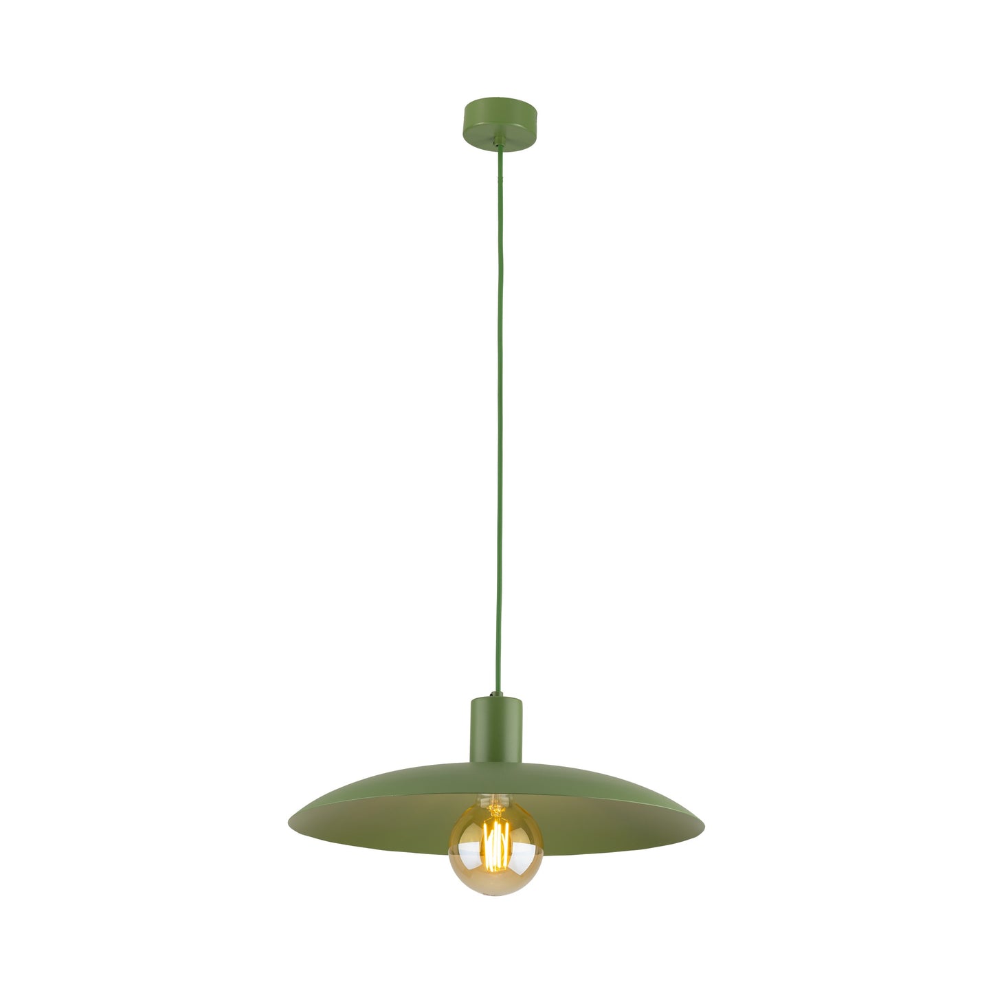 Piekaramā lampa Astra 410 × 410 × 1500 mm zaļš - N1 Home