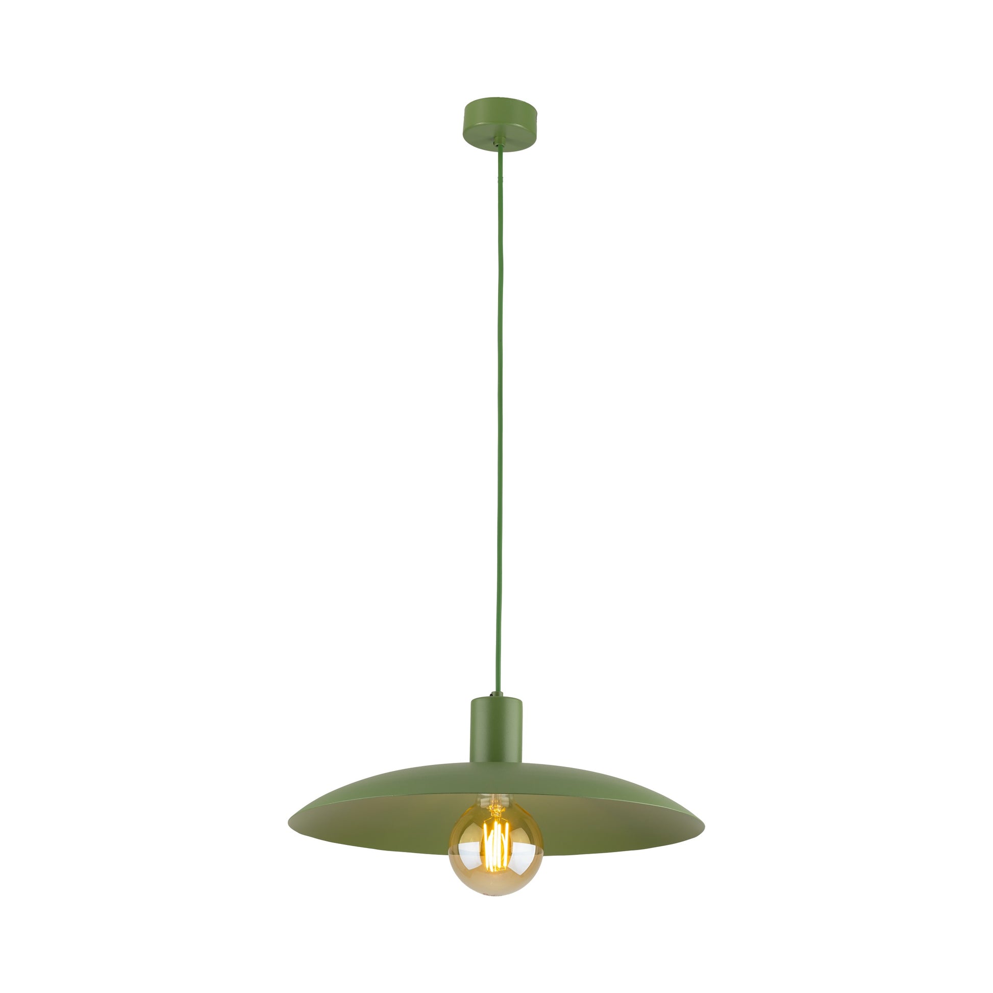 Piekaramā lampa Astra 410 × 410 × 1500 mm zaļš - N1 Home