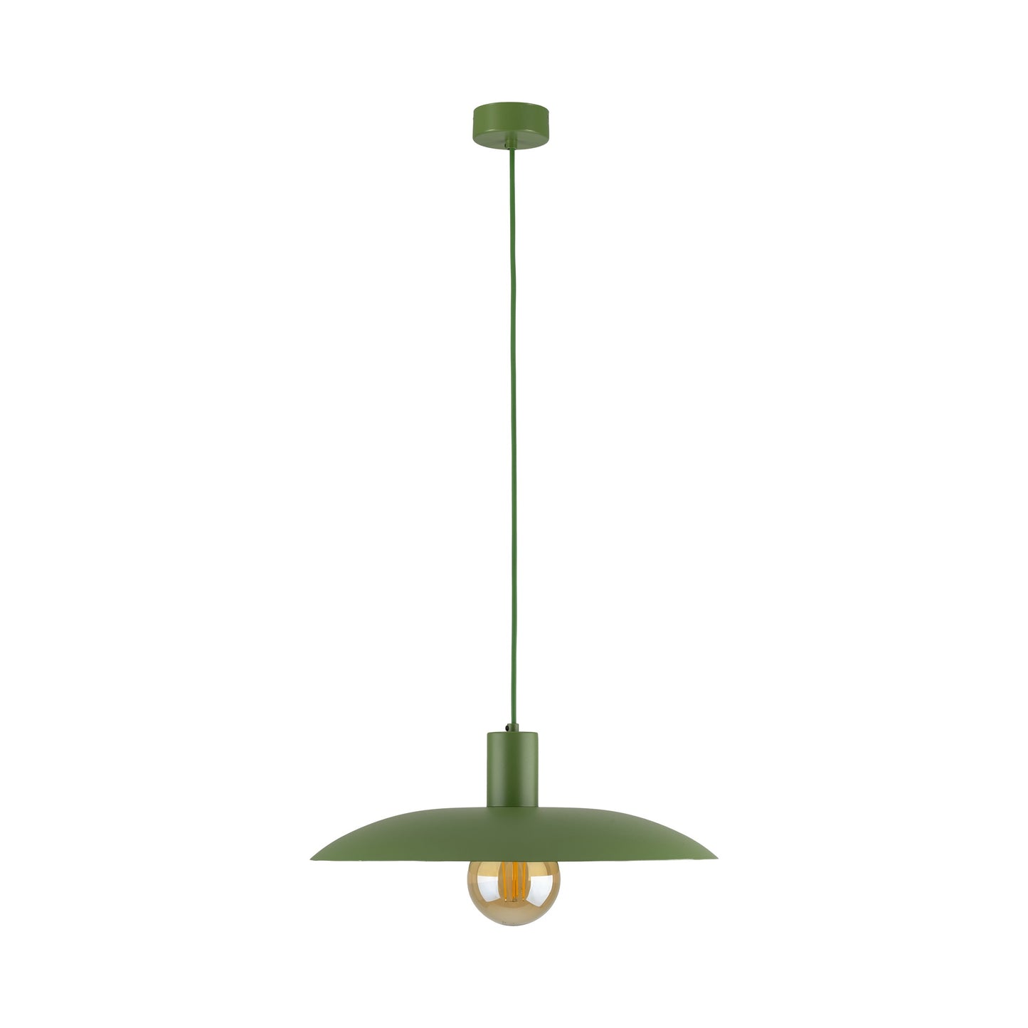 Piekaramā lampa Astra 410 × 410 × 1500 mm zaļš - N1 Home