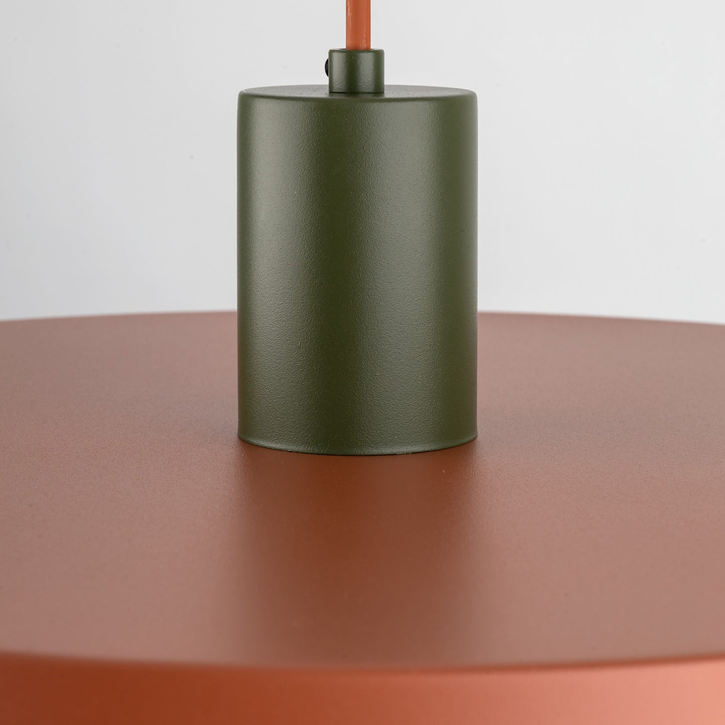 Piekaramā lampa Sila 400 × 400 × 1450 mm ķieģeļsarkans - N1 Home