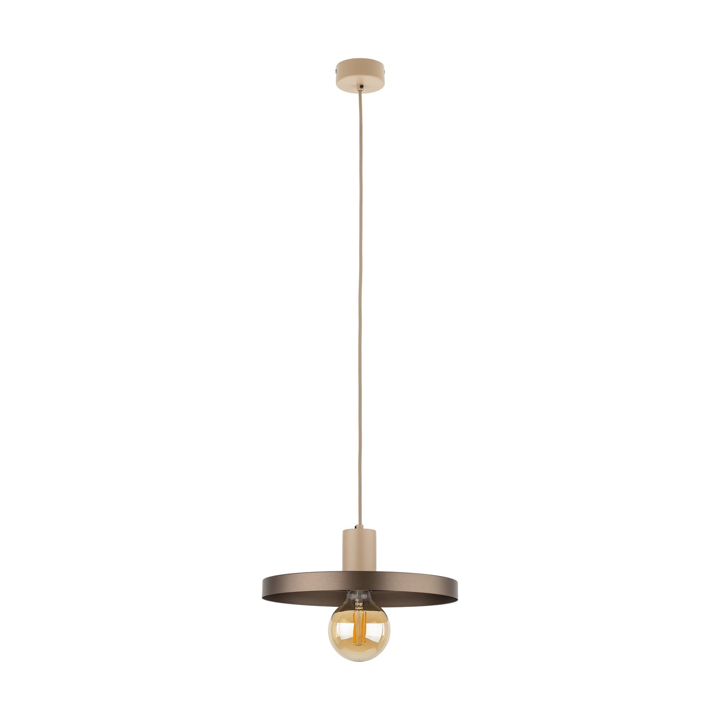 Piekaramā lampa Sila 300 × 300 × 1450 mm Sabia brūns - N1 Home