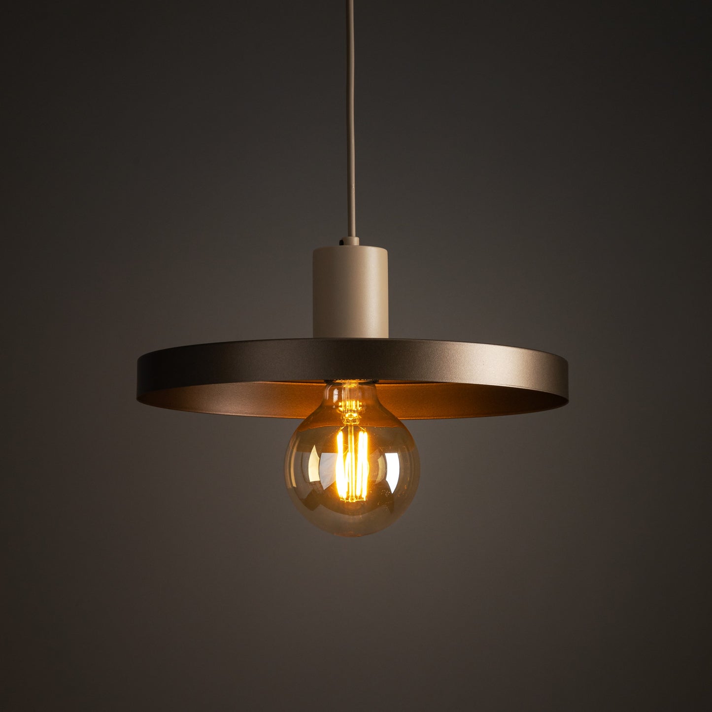 Piekaramā lampa Sila 300 × 300 × 1450 mm Sabia brūns - N1 Home